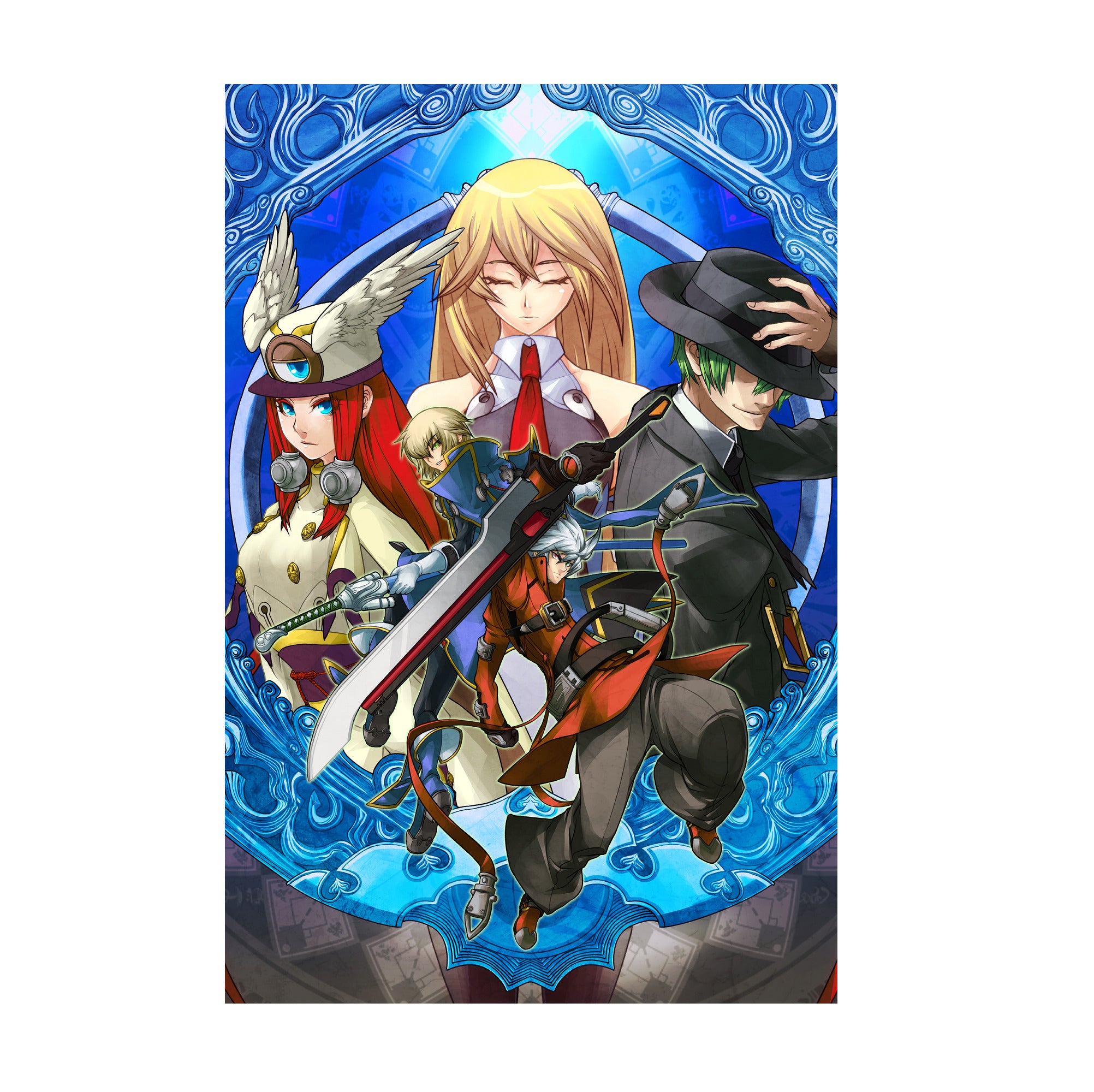 BlazBlue Continuum Shift promo art poster